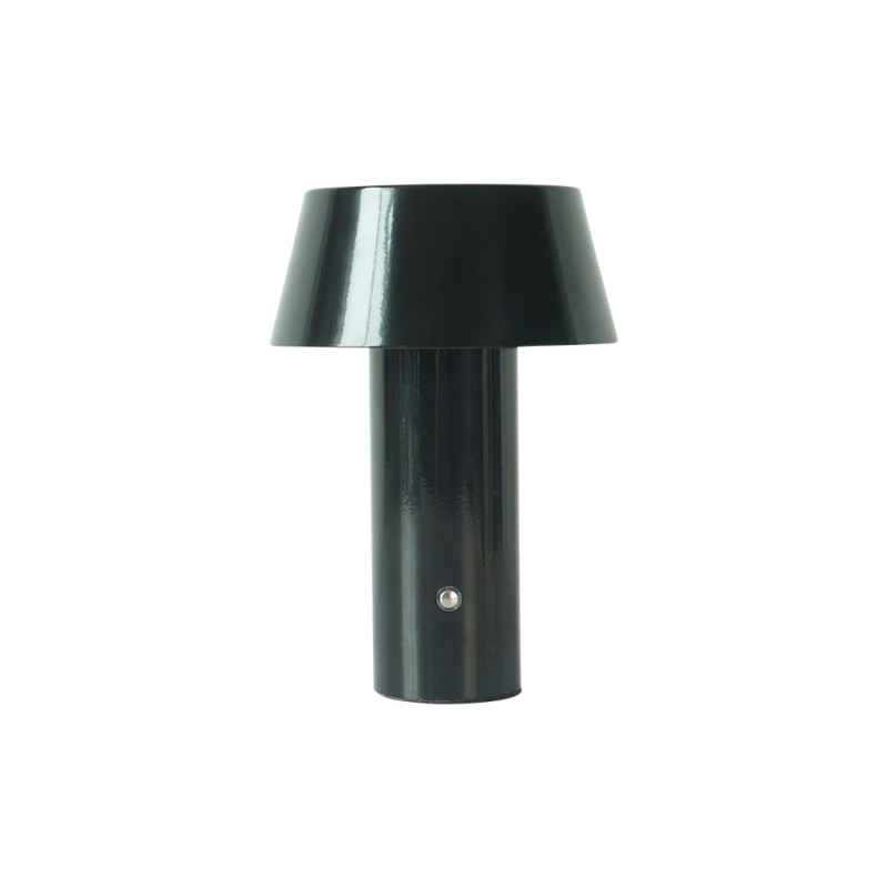 Lampe de table sans fil – Noir brillant - Dune Plume